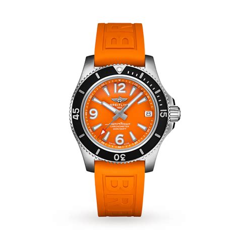 breitling superocean 36 black|Breitling Superocean 36 orange.